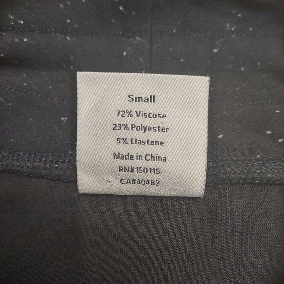 Varley Doublesoft black speckled mock neck pullover sweatshirt ladies Small - Picture 8 of 8